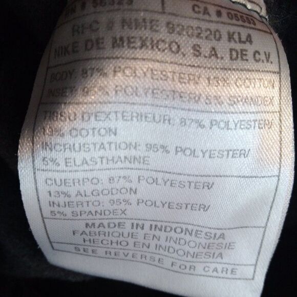 Vintage 90s Nike Small Swoosh Sweat Pants Joggers Trainers - Picture 6 of 9